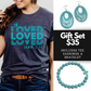 Teal Oval Drop Earrings