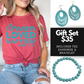 Teal Oval Drop Earrings